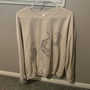 Urban Outfitter’s women’s project social tiger crewneck